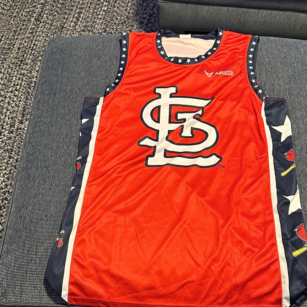 St. Louis Cardinals Sleeveless Jersey size xl